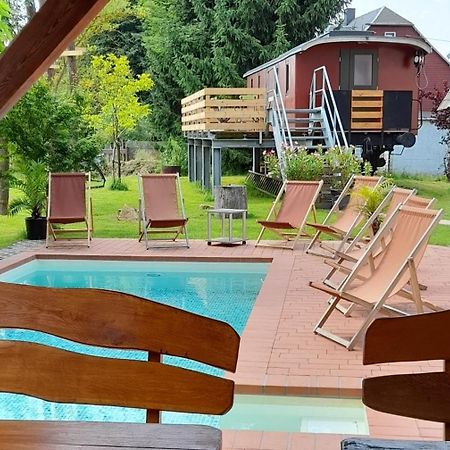 Eisenbahnromantik Im Urlaub Heinsdorfergrund Zewnętrze zdjęcie