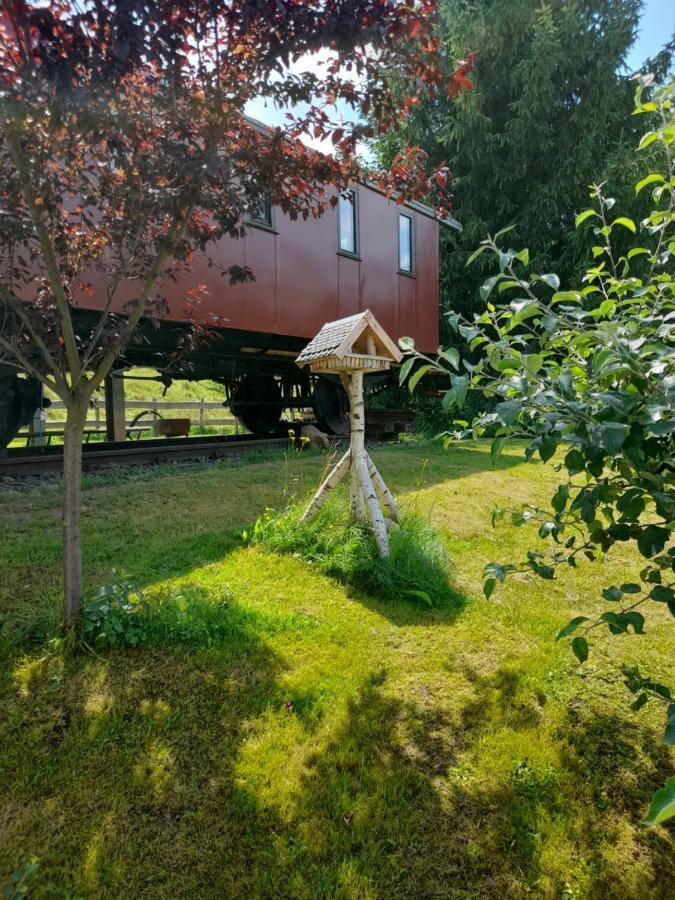 Eisenbahnromantik Im Urlaub Heinsdorfergrund Zewnętrze zdjęcie
