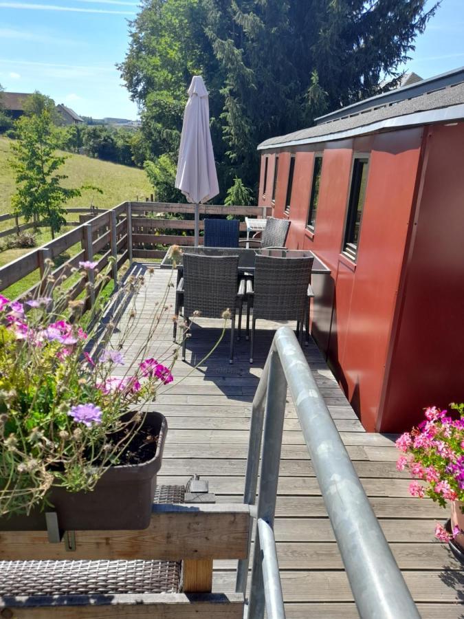 Eisenbahnromantik Im Urlaub Heinsdorfergrund Zewnętrze zdjęcie
